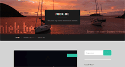 Desktop Screenshot of niek.be